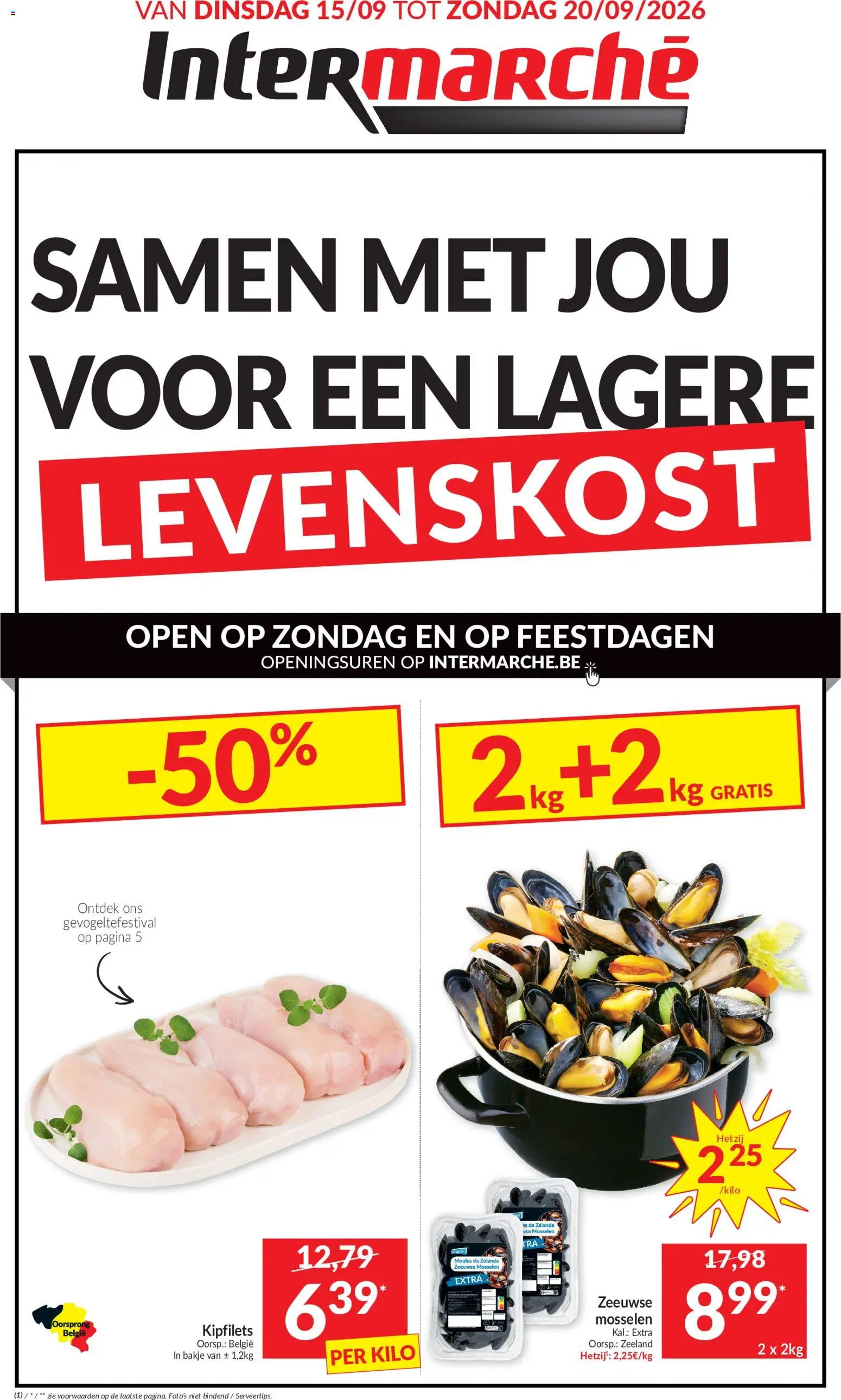 Voorbeeld van Intermarché folder week 38 van winkel Intermarché geldig vanaf 15/09/2026