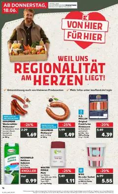 Vorschau von dem Prospekt des Geschäftes Kaufland, gültig ab dem 15.06.2026