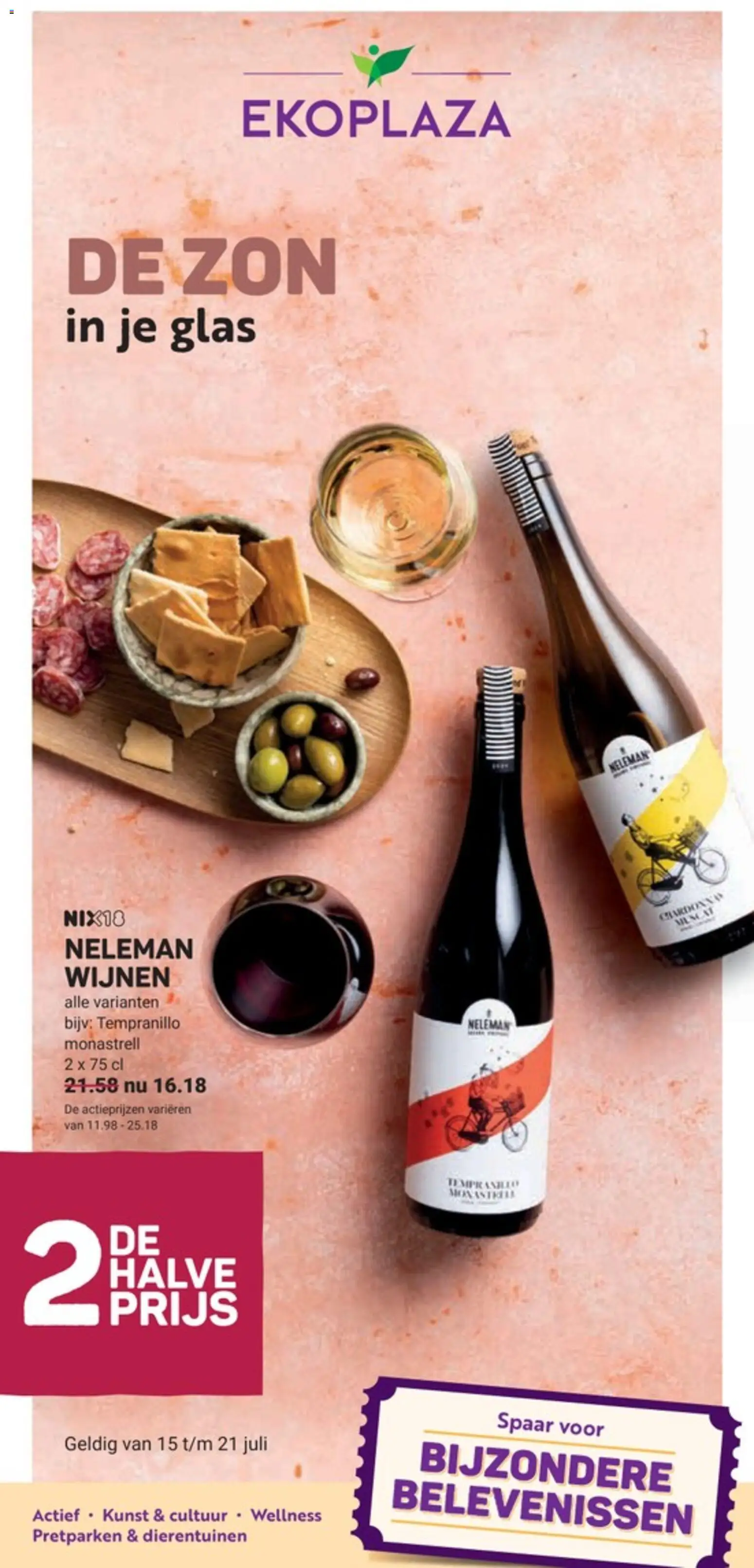 Voorbeeld van Ekoplaza folder van winkel Ekoplaza geldig vanaf 15-07-2026 - Glas