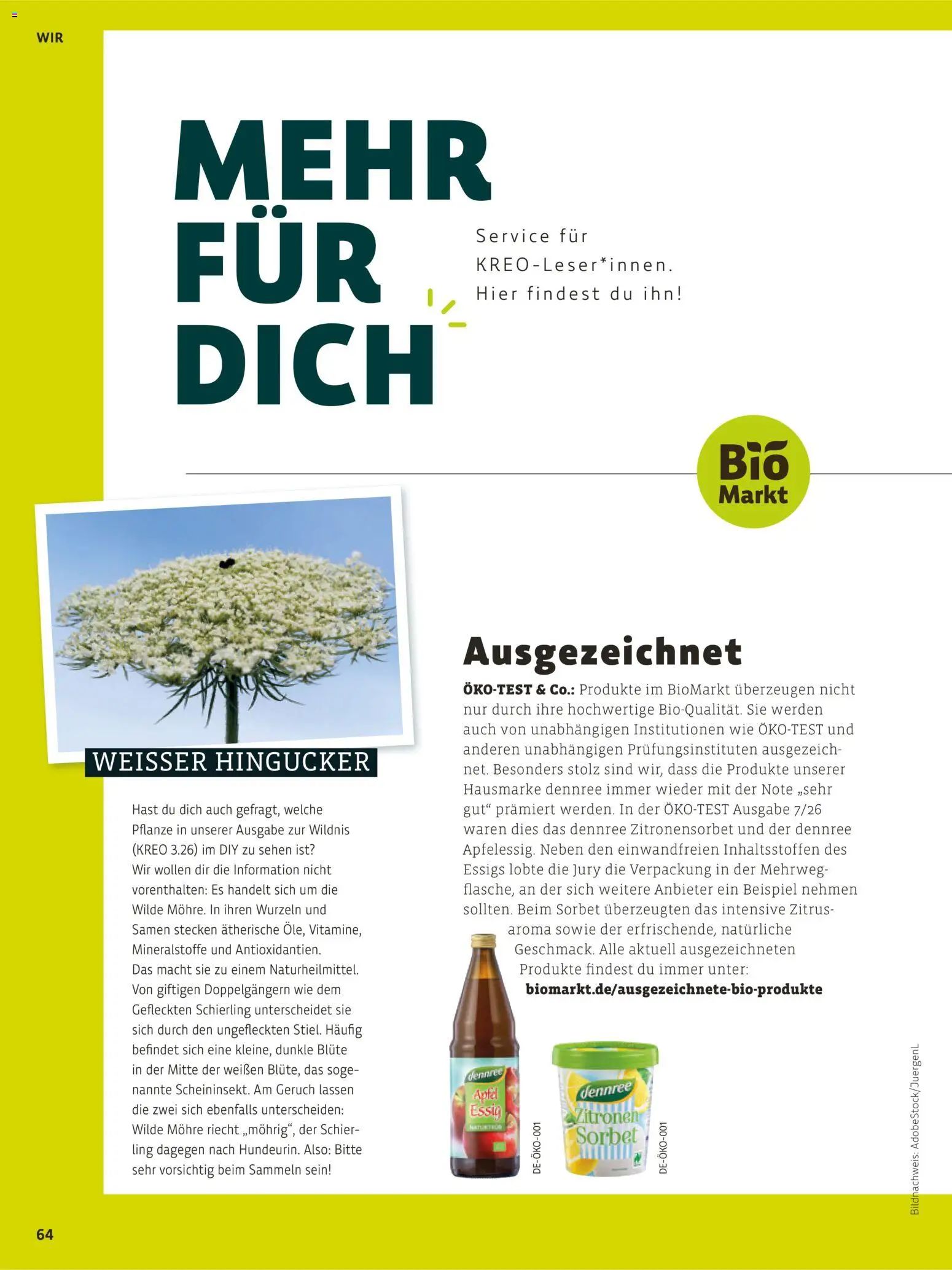 Vorschau von dem Prospekt des Geschäftes Denns BioMarkt, gültig ab dem 26.10.2026 - Zitronen