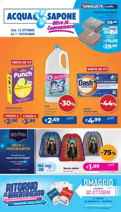 Anteprima dell'opuscolo Acqua e Sapone volantino 14 dal negozio Acqua e Sapone valido da 15/10/2026