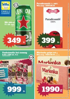 Family Diszkont - Family Diszkont akciós újság megtekintése, amely érvényes 2026.07.23.-től