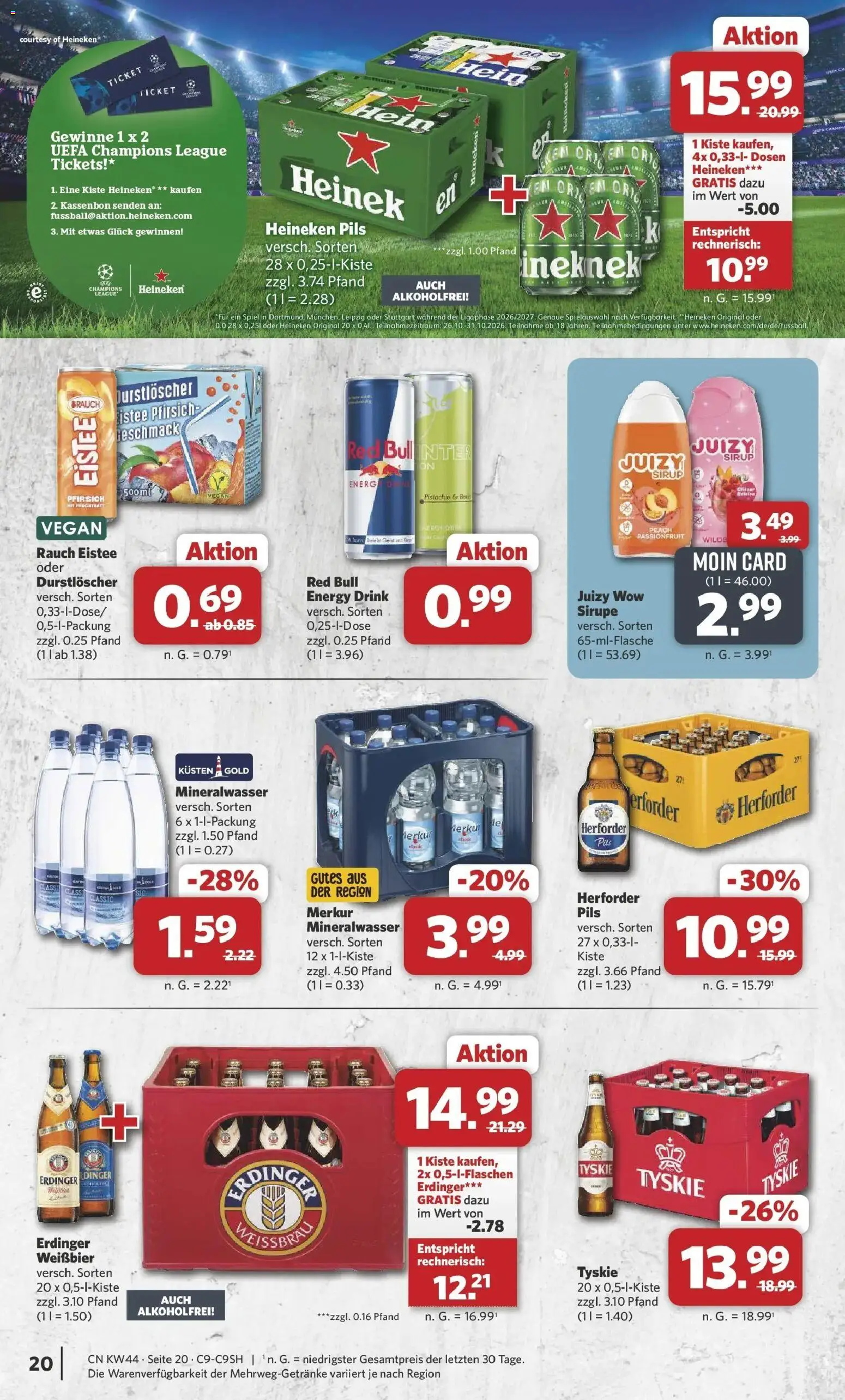 Vorschau von dem Prospekt des Geschäftes Combi, gültig ab dem 26.10.2026