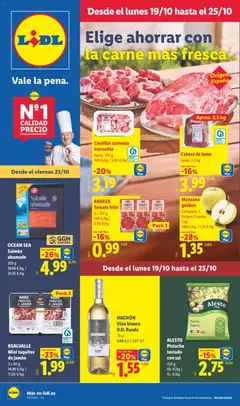 Vista previa del folleto de la tienda Lidl válido desde el 19/10/2026 