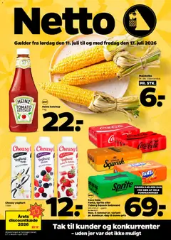 Eksempel på tilbudsavis Netto - Tilbudsavis uge 29 fra butik Netto gyldig fra 11/07/2026