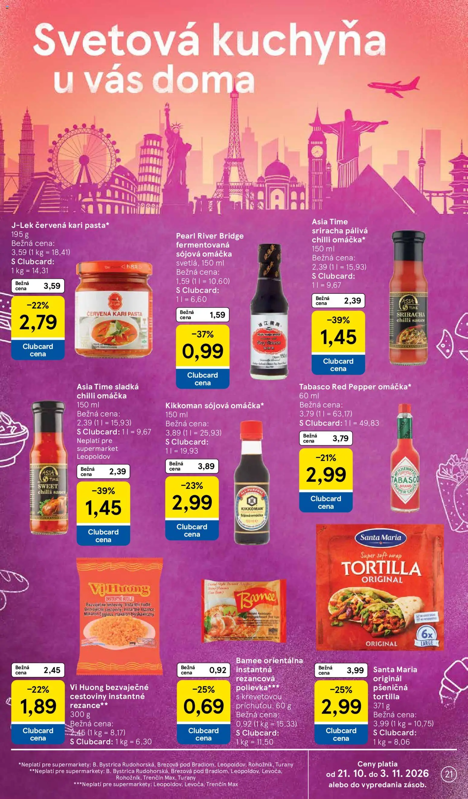 Náhľad Tesco letáku platného od 28.10.2026