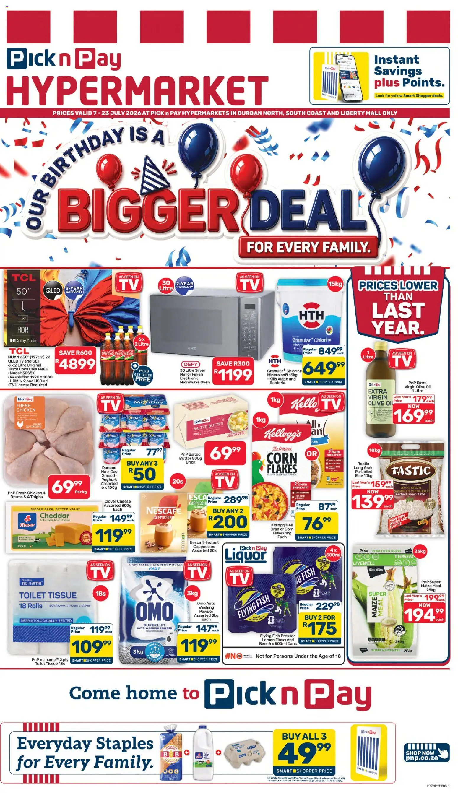 Preview of Pick n Pay flyer valid from 07/07/2026