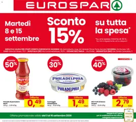 Anteprima dell'opuscolo Eurospar volantino Ravenna dal negozio Eurospar valido da 03/09/2026