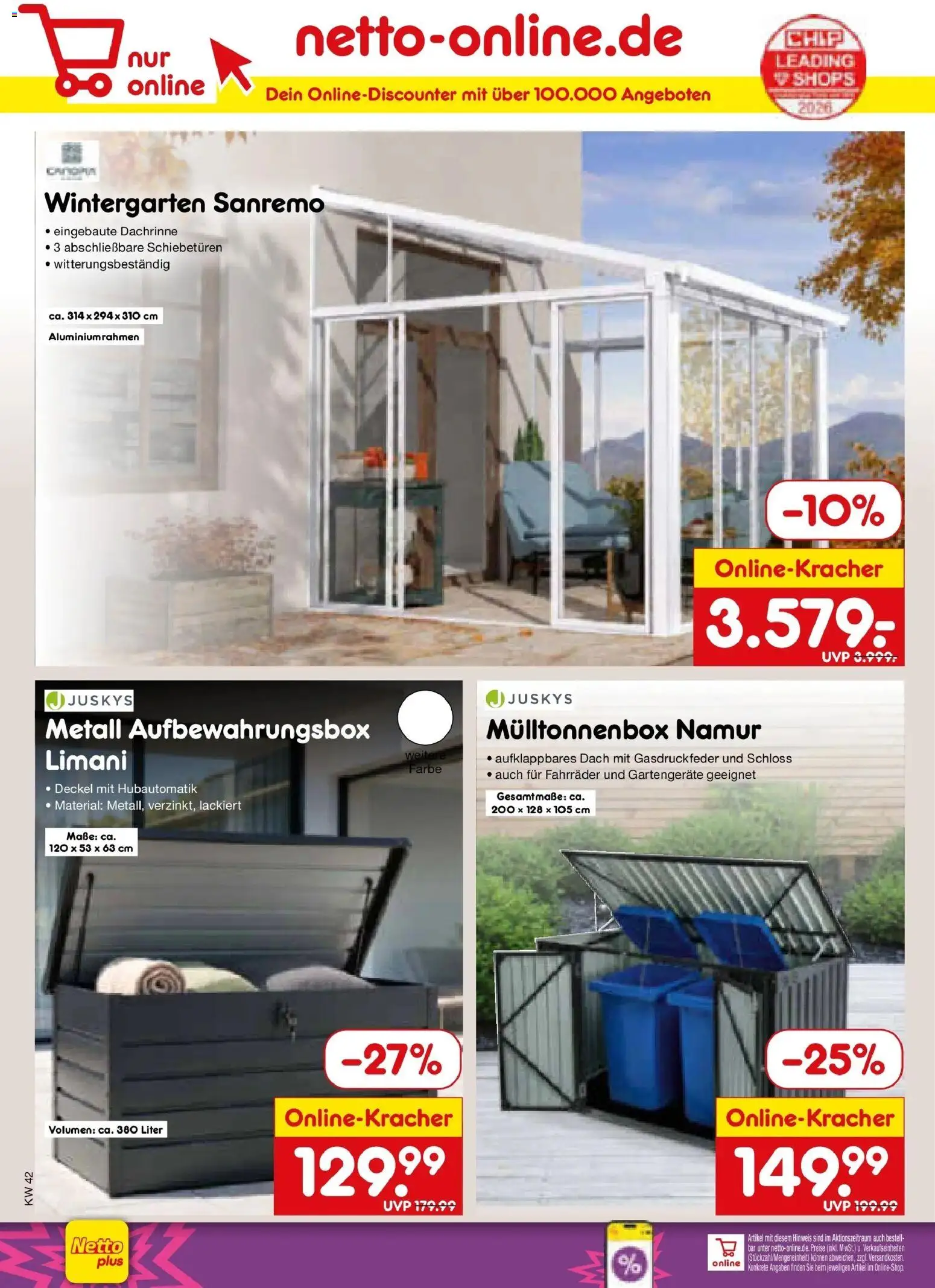 Vorschau von dem Prospekt des Geschäftes Netto Marken-Discount, gültig ab dem 12.10.2026