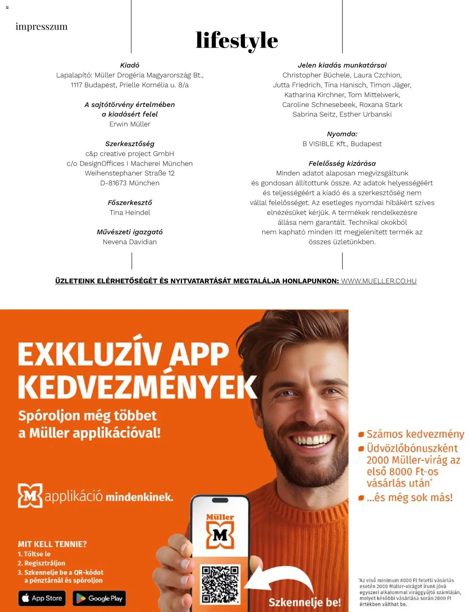 Müller - Müller Lifestyle magazin megtekintése, amely érvényes 2026.06.01.-től