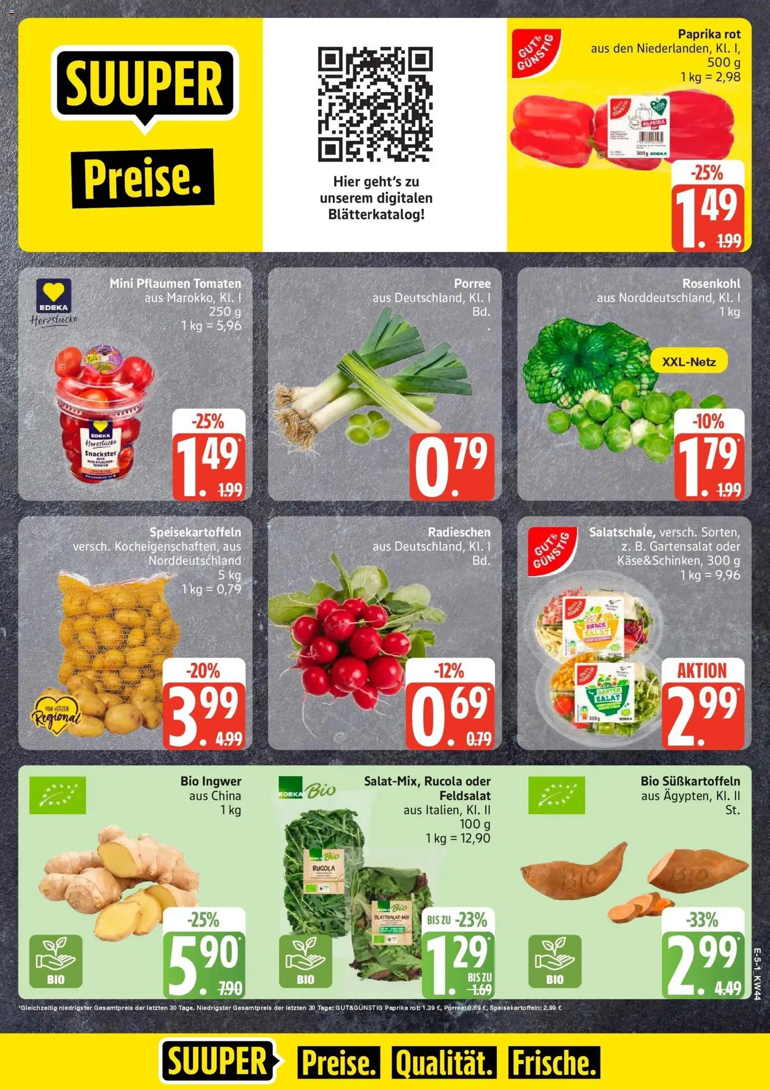 Vorschau von dem Prospekt des Geschäftes Edeka, gültig ab dem 26.10.2026