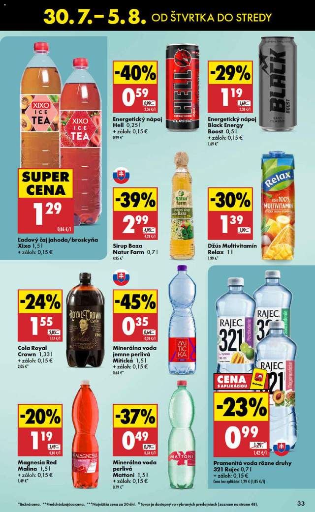 Nový Biedronka leták od 30.07.