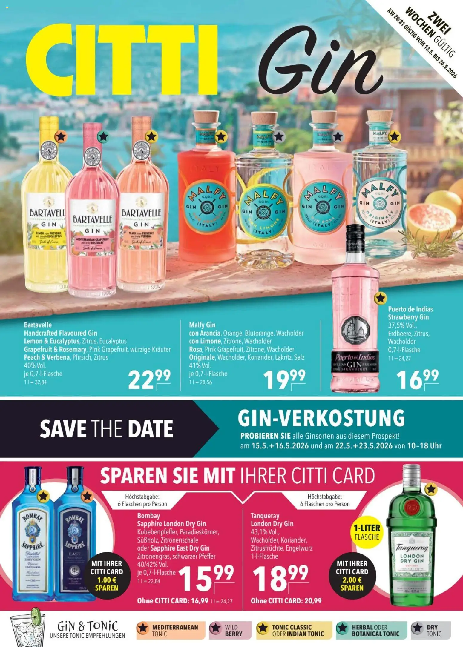 Eksempel på tilbudsavis CITTI - Gin fra butik CITTI gyldig fra 13/05/2026