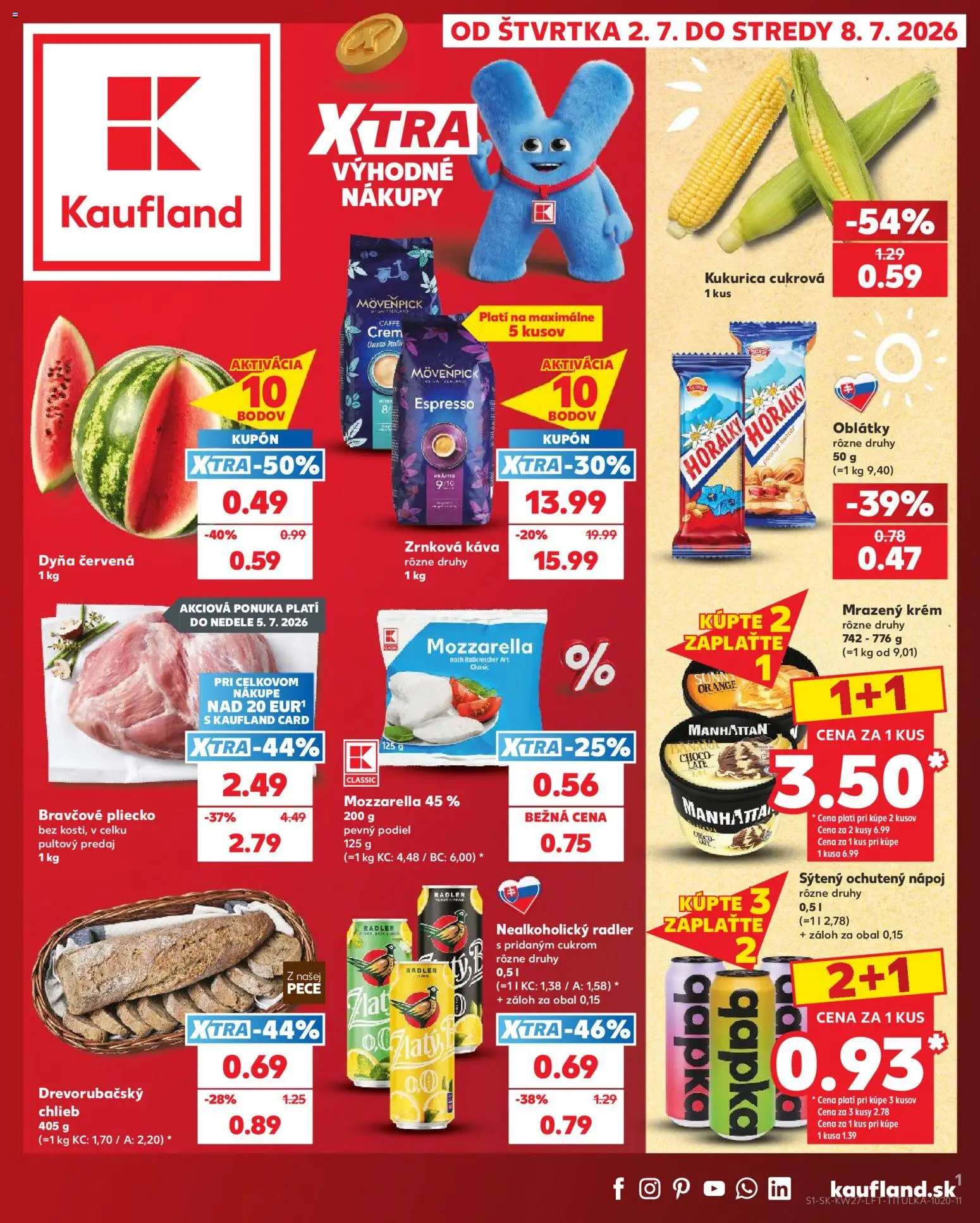 Náhľad Kaufland letáku platného od 02.07.2026