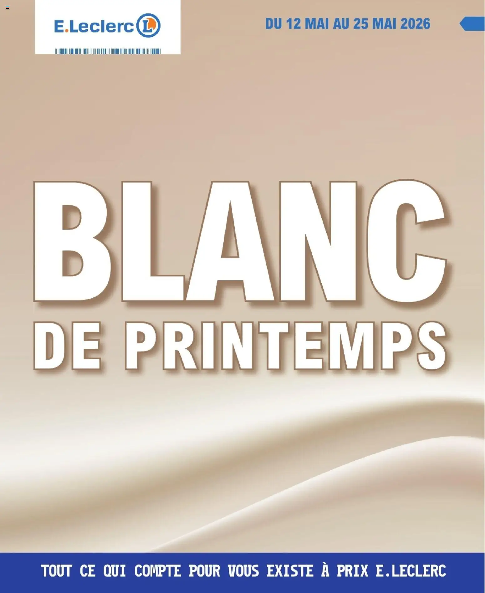Prévisualisation de E.Leclerc Blanc de Printemps du magasin E.Leclerc formulaire valide 12/05/2026