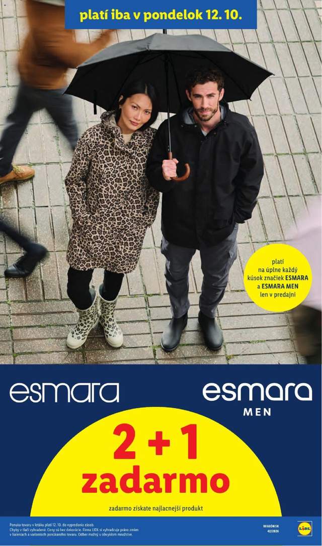 Nový Lidl leták od 12.10.