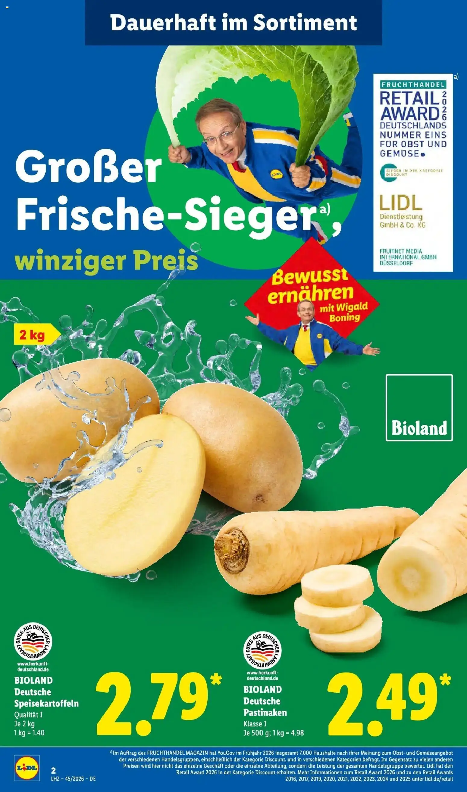 Vorschau von dem Prospekt des Geschäftes Lidl, gültig ab dem 02.11.2026