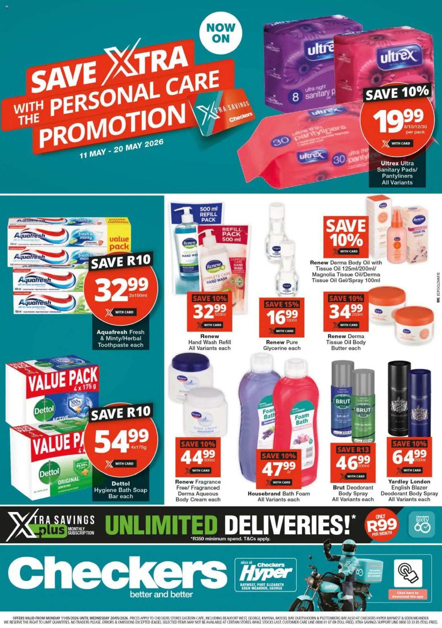 Preview of Checkers flyer valid from 11/05/2026