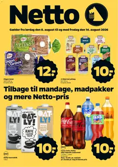 Eksempel på tilbudsavis Netto - Tilbudsavis uge 33 fra butik Netto gyldig fra 08/08/2026