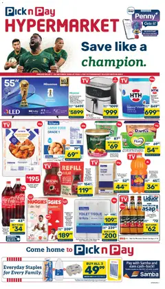 Preview of Pick n Pay flyer valid from 07/10/2026