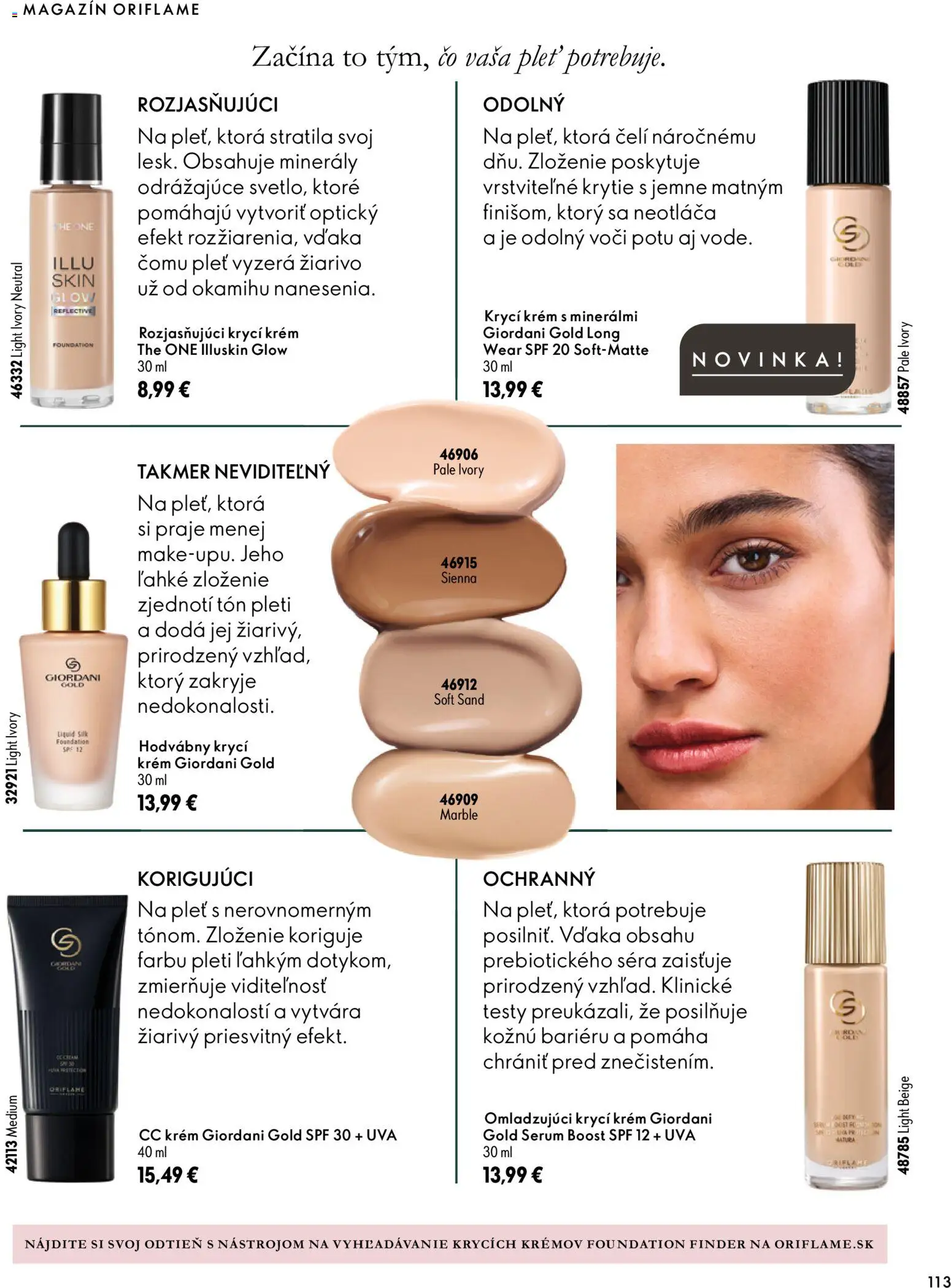 Náhľad Oriflame letáku platného od 30.09.2026 - Krém, CC krém