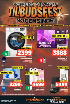 Eksempel på tilbudsavis Power - Tilbudsavis fra butik Power gyldig fra 14/08/2026