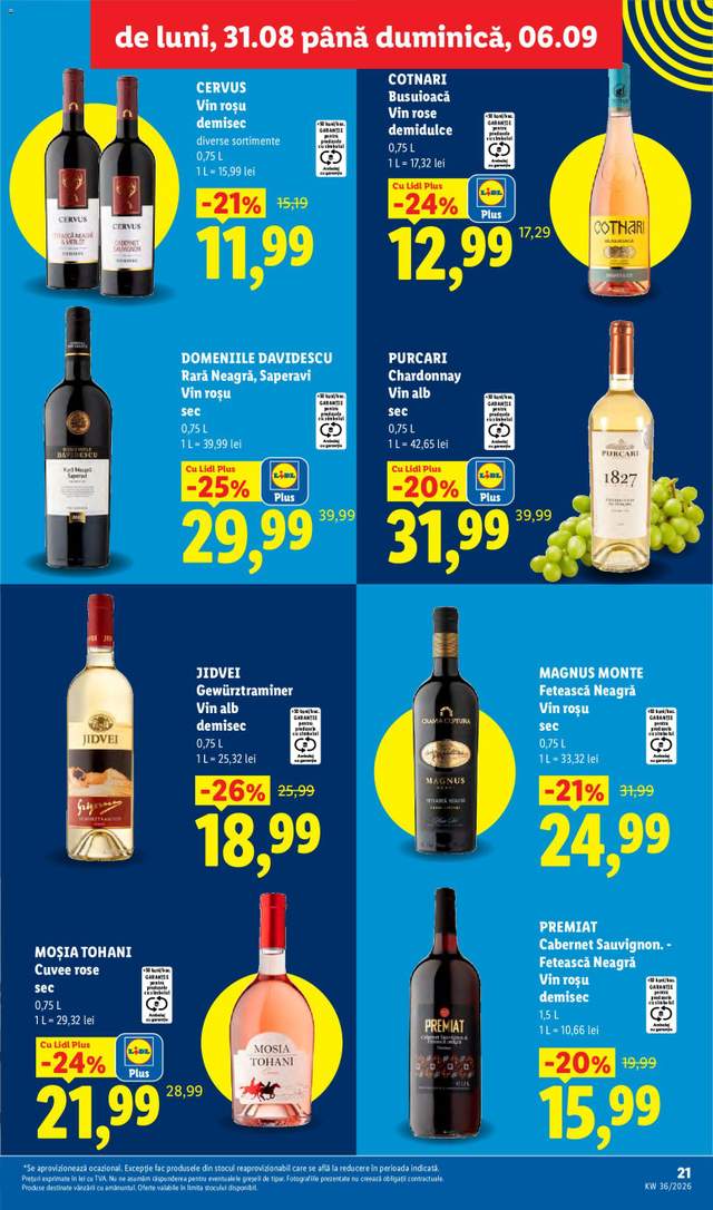 Noul catalog Lidl de la 31.08.
