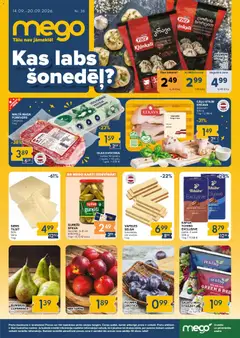 Skatīt Mego akciju bukletu, derīgs no 14.09.2026.
