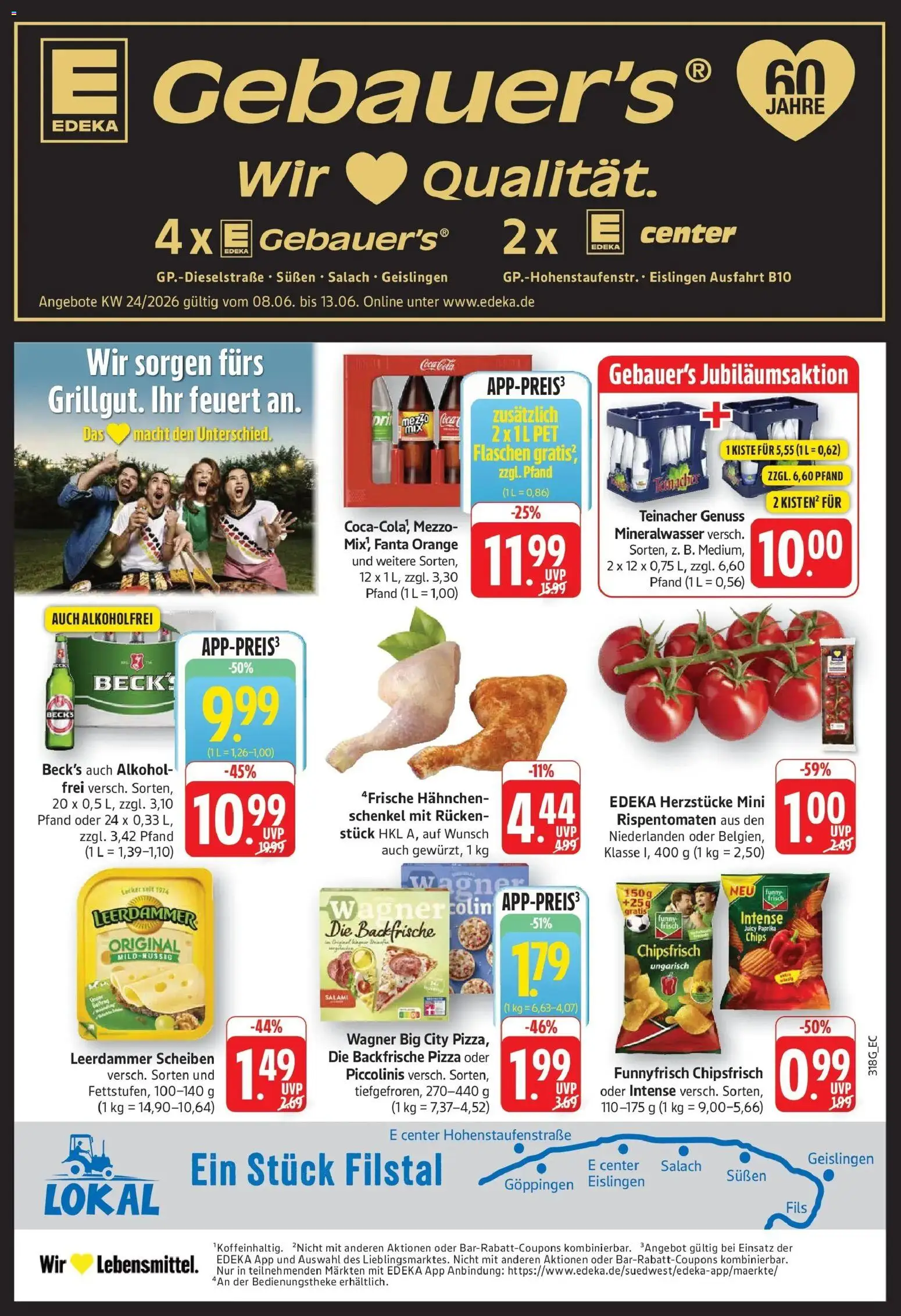 Vorschau von dem Prospekt des Geschäftes E center, gültig ab dem 08.06.2026