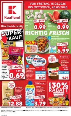 Voorbeeld van Kaufland DE - DE Folder Köln van winkel Kaufland DE geldig vanaf 15-05-2026