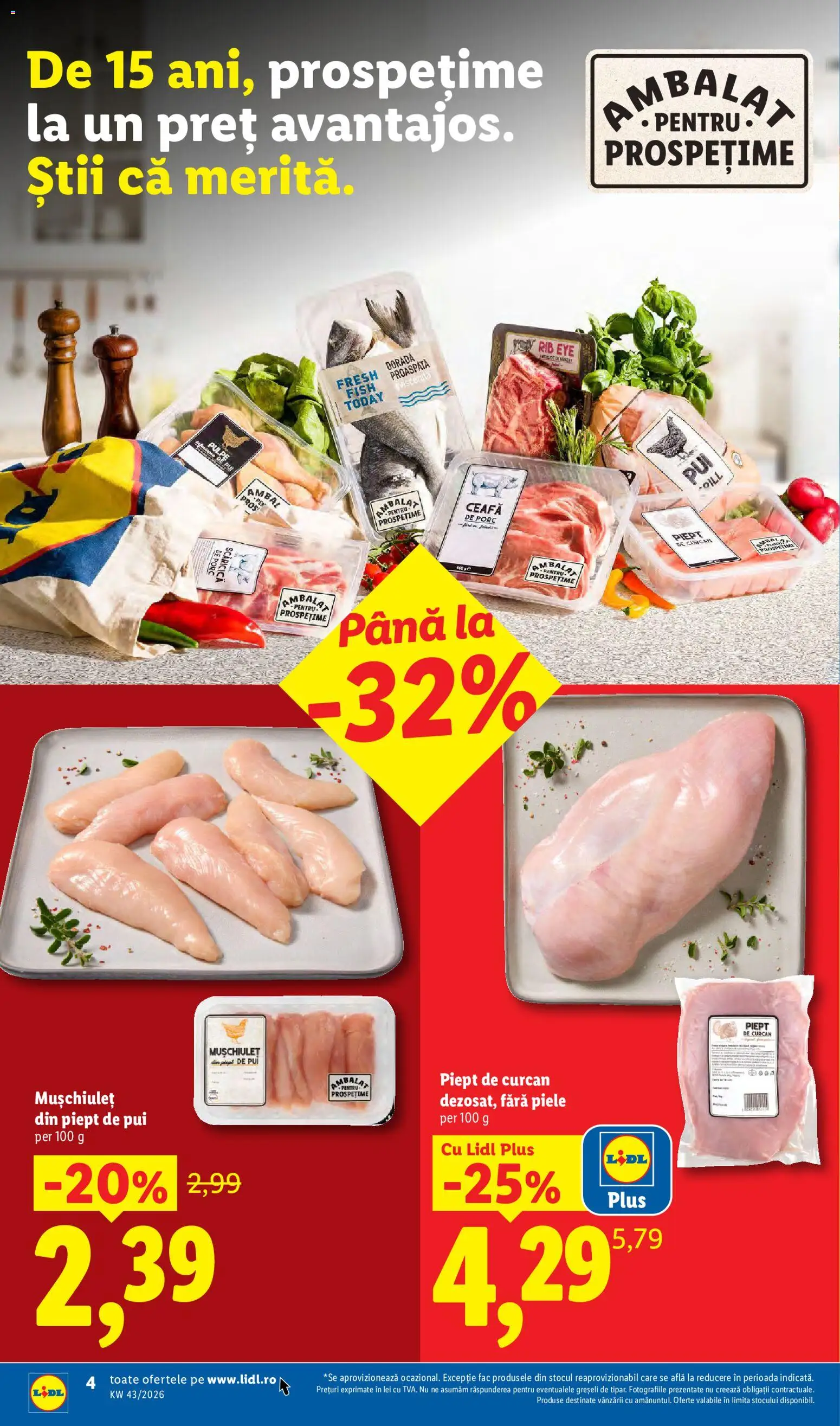 Previzualizarea de cataloage: Lidl Lidl Catalog valabil de la 19.10.2026