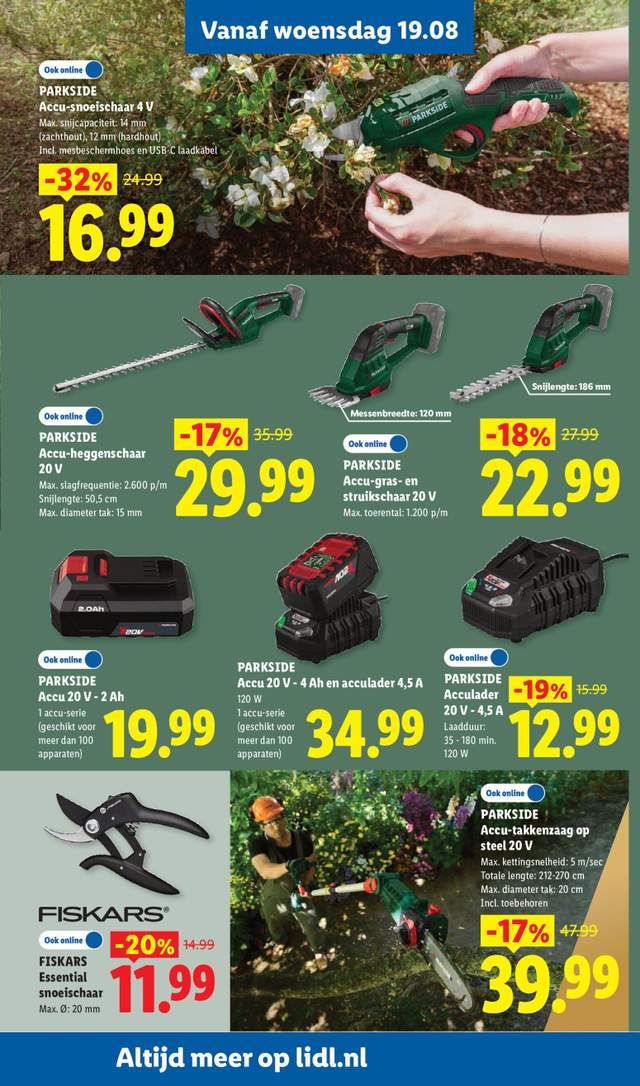 Nieuwe Lidl folder vanaf 17-08