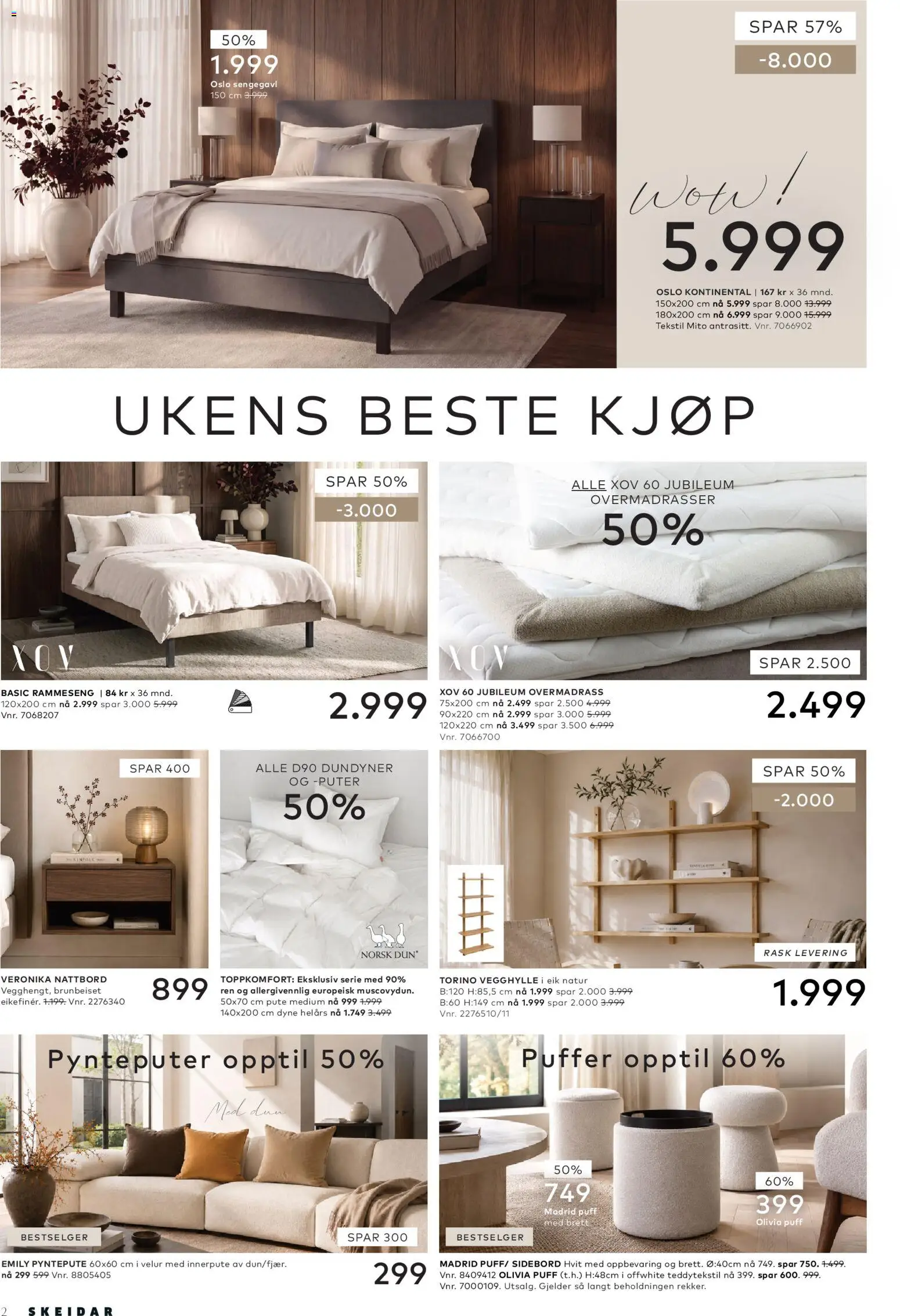Forhåndsvis Skeidar kundeavis fra butikk Skeidar gyldig fra 15/09/2026