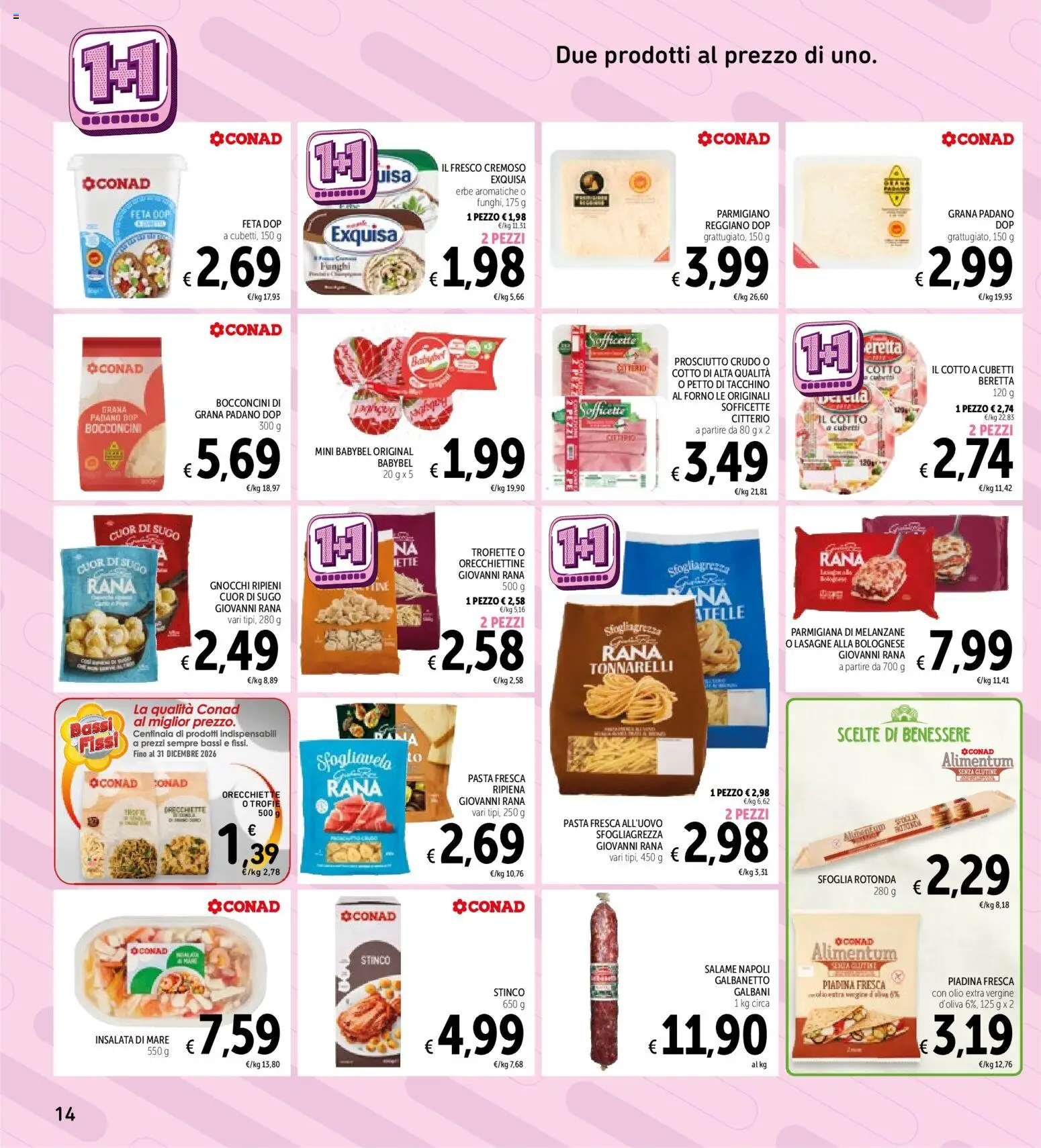 Anteprima dell'opuscolo Spazio Conad volantino dal negozio Spazio Conad valido da 30/10/2026 - Forno, Piadina, Gnocchi, Lasagne, Olio, Prosciutto Crudo, Sugo, Parmigiano