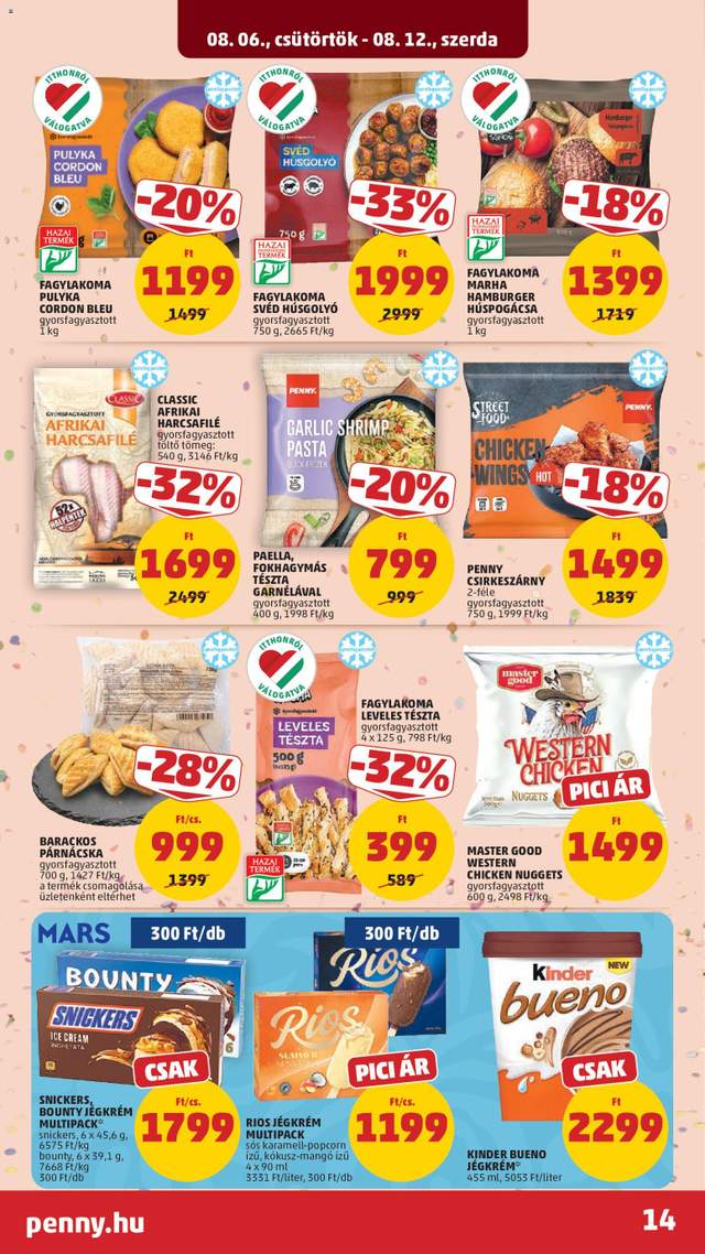 Új Penny akciós újság 08.06.