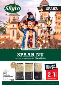Voorbeeld van Sligro folder - Spaarfolder van winkel Sligro geldig vanaf 03-09-2026