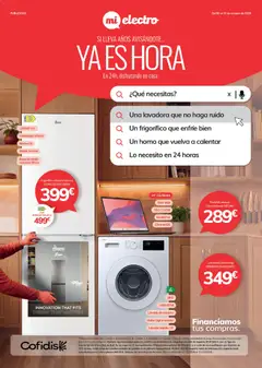 Vista previa del folleto de la tienda Mi Electro válido desde el 01/10/2026 