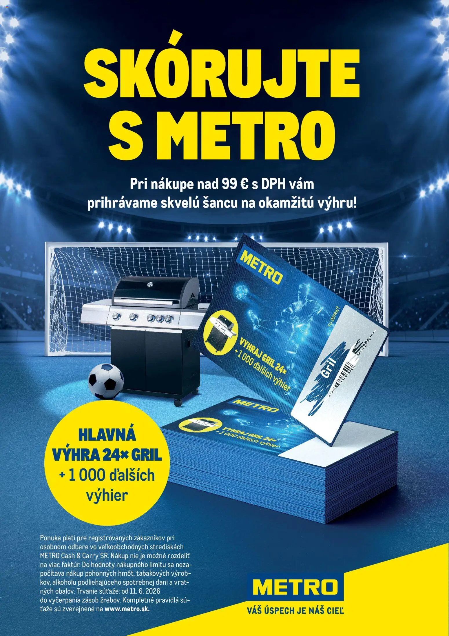 Náhľad Metro letáku platného od 11.06.2026 - Gril
