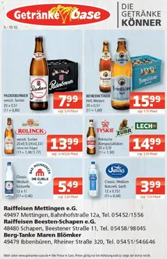 Vorschau von dem Prospekt des Geschäftes Angebote, gültig ab dem 05.10.2026