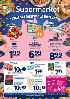Kaupan K-Supermarket K-Supermarket tarjoukset esikatselu, voimassa 15/10/2026