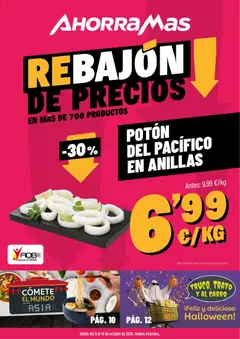 Vista previa del folleto de la tienda AhorraMas válido desde el 08/10/2026 