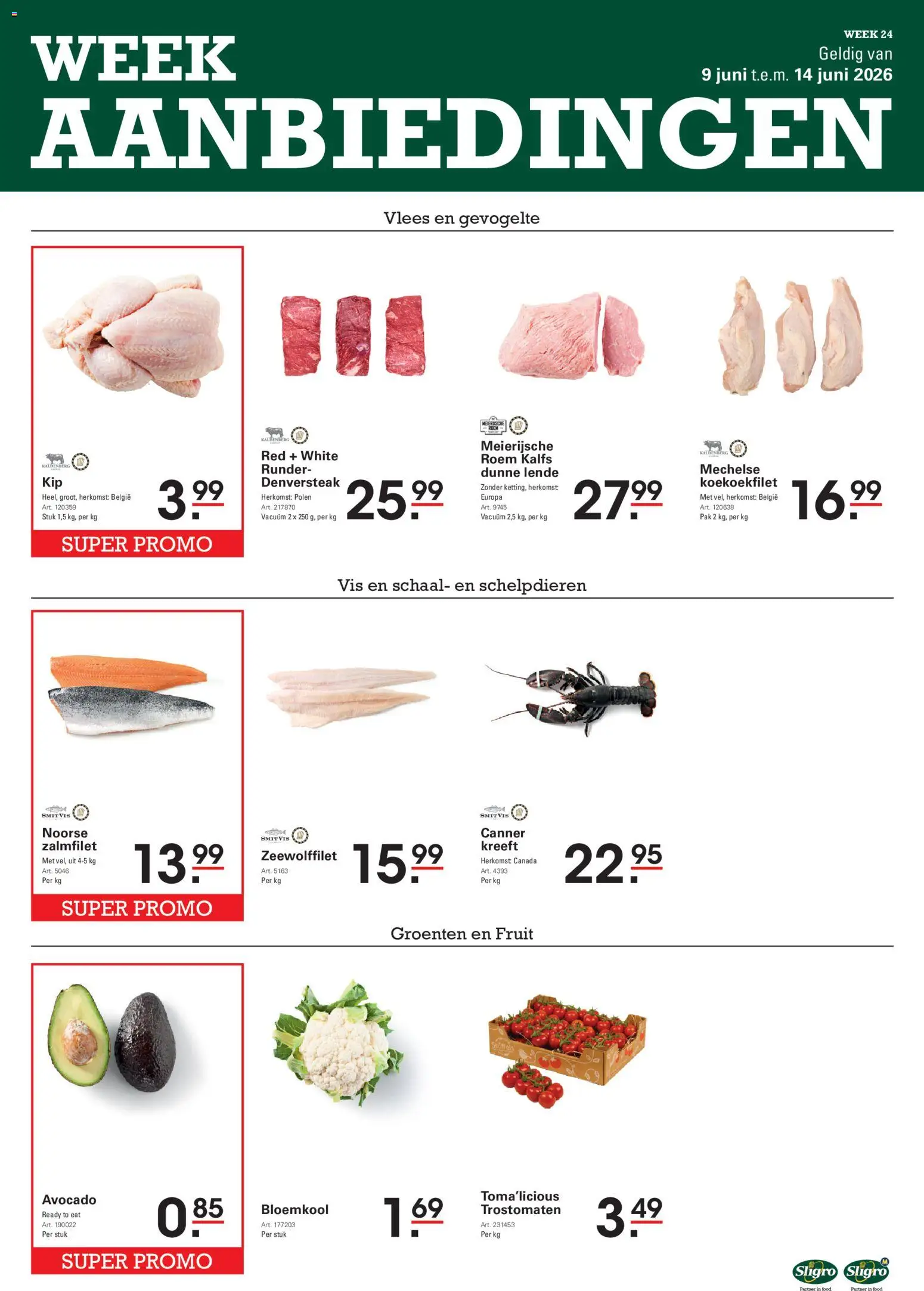 Voorbeeld van Sligro Folder van winkel Sligro geldig vanaf 09/06/2026