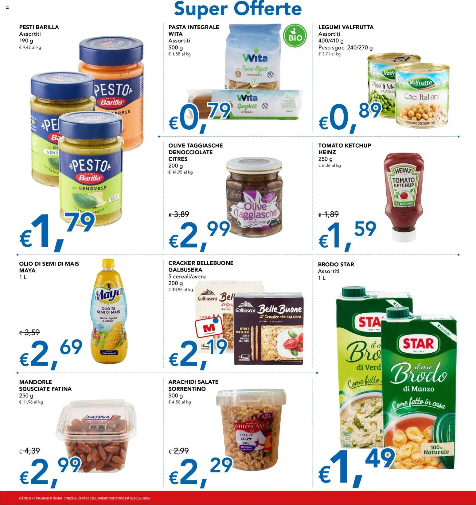 Anteprima dell'opuscolo Migross volantino dal negozio Migross valido da 10/09/2026 - Piselli, Cereali, Ceci, Barilla, Mandorle, Mais, Ketchup, Olio di semi
