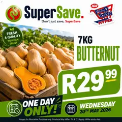 Preview of Super Save flyer valid from 20/05/2026