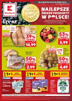 Pogląd gazetki "Kaufland gazetka" ze sklepu Kaufland ważnej od 24.09.2026