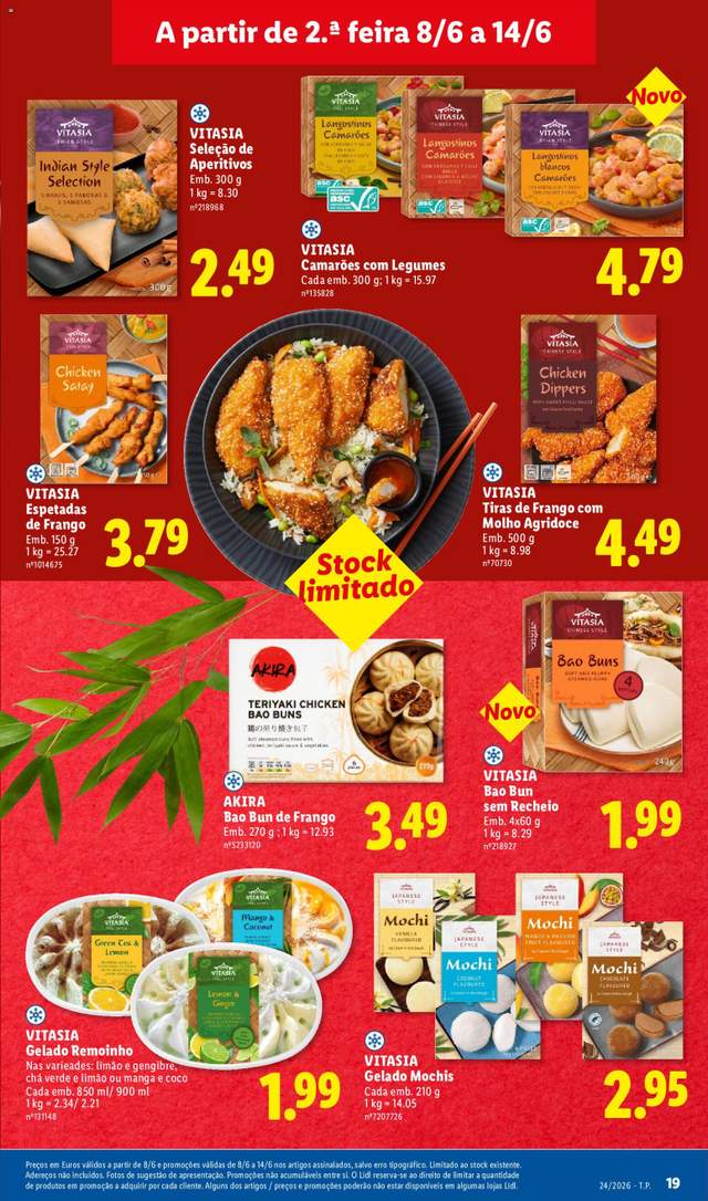 Novo folheto Lidl a partir de 08/06