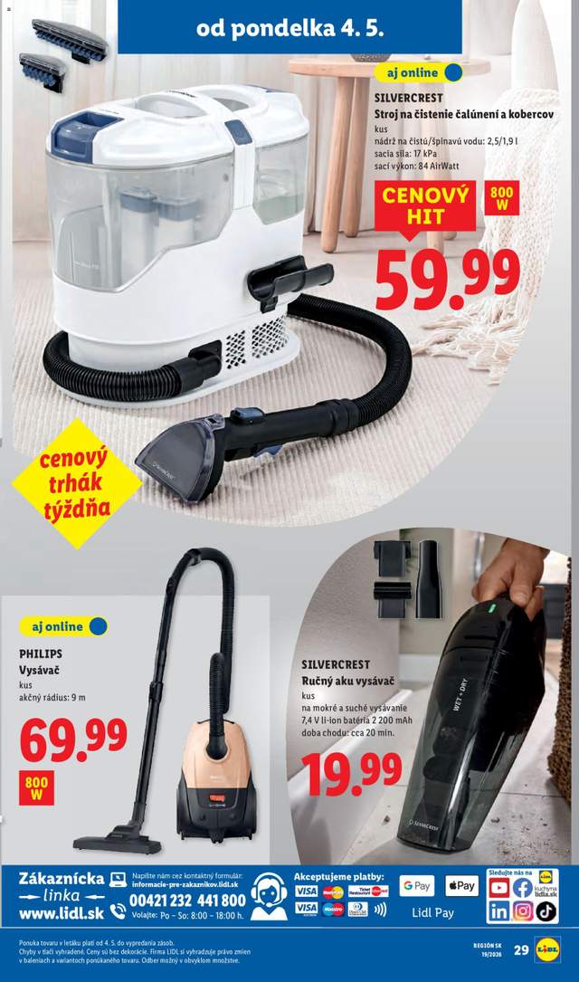 Nový Lidl leták od 04.05.