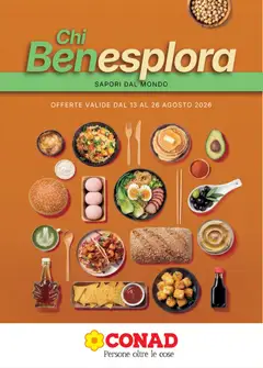 Anteprima dell'opuscolo Conad volantino Benesplora Piemonte dal negozio Conad valido da 13/08/2026