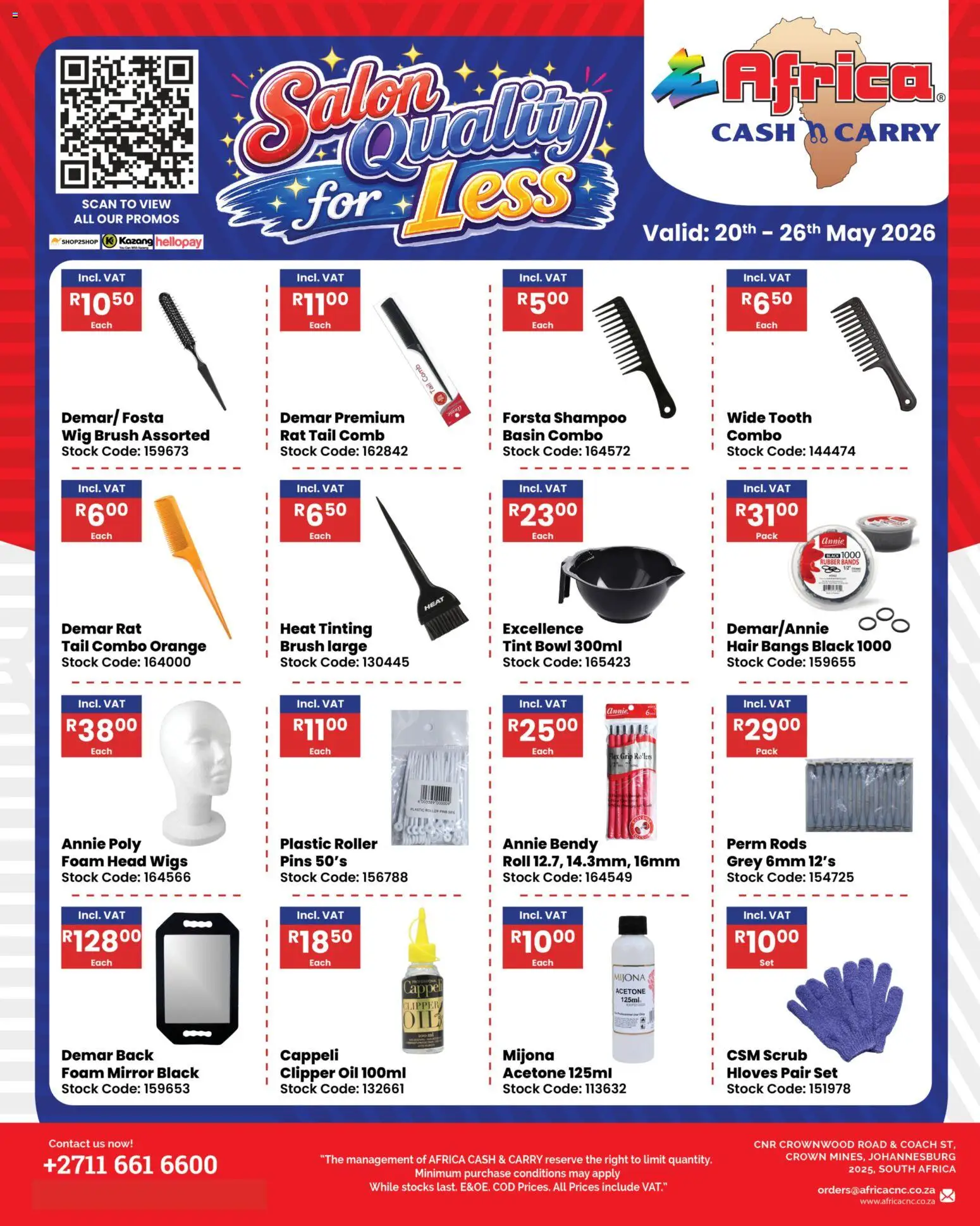 Preview of Africa Cash & Carry flyer valid from 20/05/2026