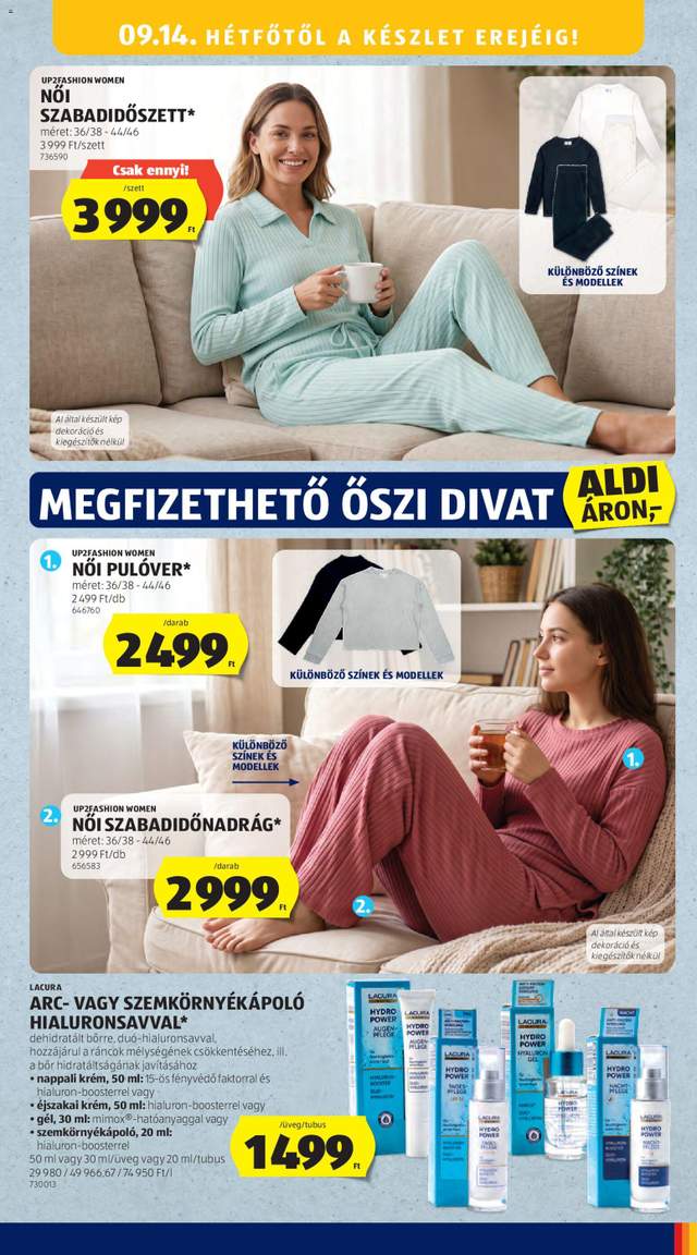 Új Aldi akciós újság 09.10.